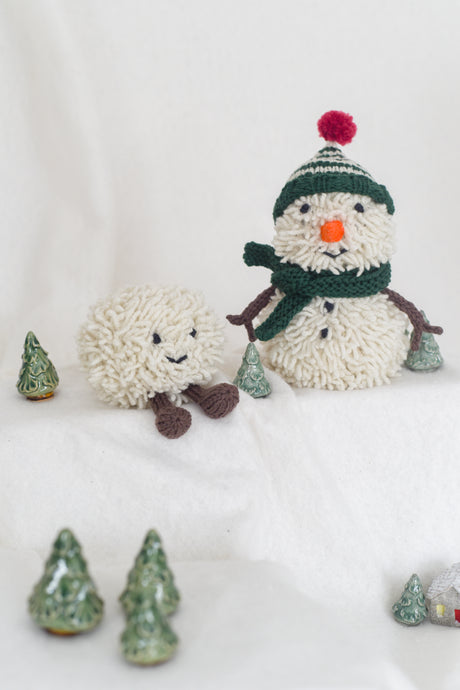 Wooly Snowman + Snowball Kit