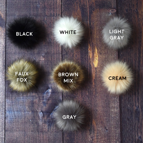 How to make FAUX FUR POM POMS for cheap! Quick, easy and super